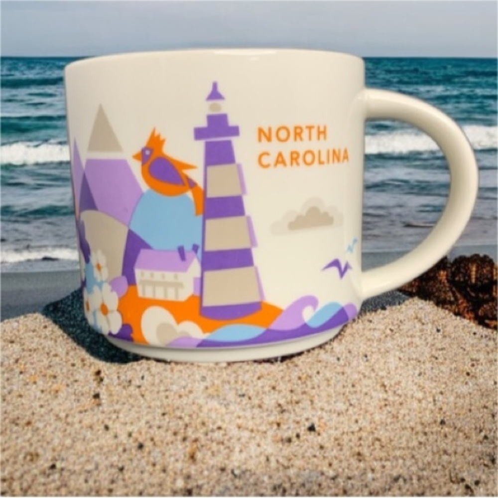 Starbucks North Carolina Mug You Are Here Series